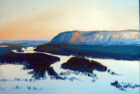 Oil on Canvas: View from Pike’s Peak, Iowa